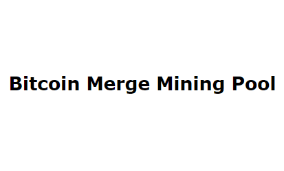 Bitcoin Merge Mining Pool